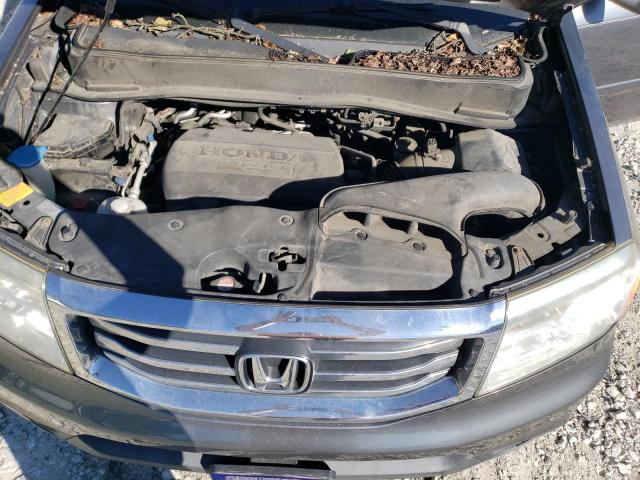 Photo 12 from auction – 2012 HONDA PILOT EXL with VIN 5FNYF4H57CB028361
