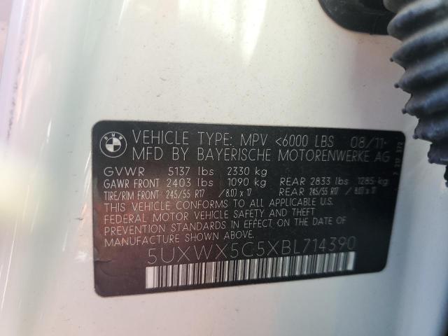 Photo 14 from auction – 2011 BMW X3 XDRIVE2 with VIN 5UXWX5C5XBL714390
