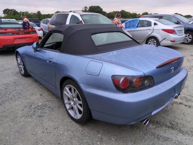 Photo 2 from auction – 2005 HONDA S2000 with VIN JHMAP21455S004956