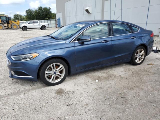FORD FUSION SE 2018 with VIN 3FA6P0HD7JR210499 - Photo from auction
