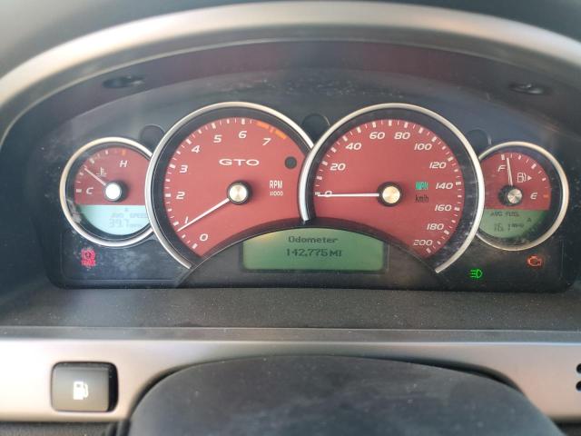 Photo 9 from auction – 2005 PONTIAC GTO with VIN 6G2VX12U45L462386