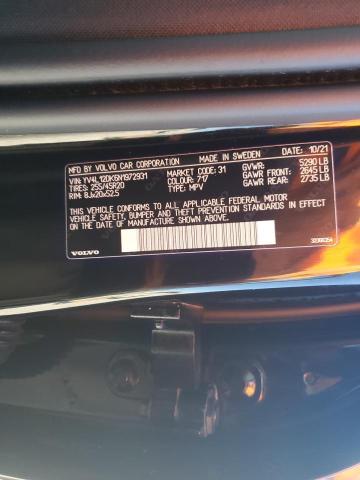 Photo 14 from auction – 2022 VOLVO XC60 B5 MO with VIN YV4L12DK6N1972931