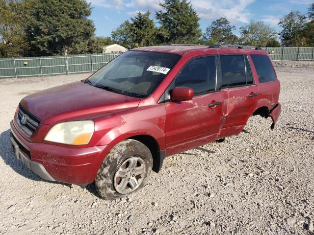 HONDA PILOT EX 2004 with VIN 5FNYF18414B006976 - Photo from auction
