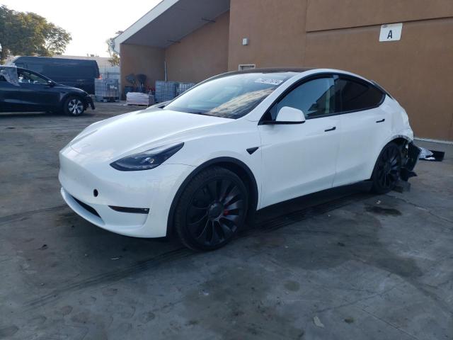 TESLA MODEL Y 2023 with VIN 7SAYGDEF9PF624087 - Photo from auction