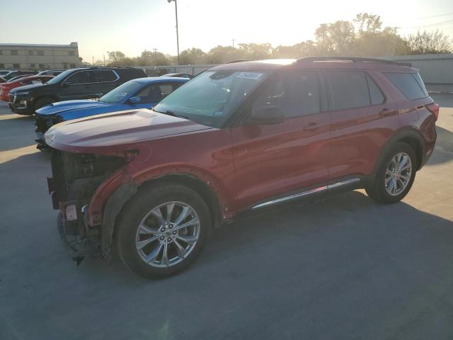 FORD EXPLORER X 2020 with VIN 1FMSK7DH8LGB35181 - Photo from auction