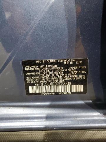 Photo 14 from auction – 2024 SUBARU CROSSTREK with VIN JF2GUADC9RH338848