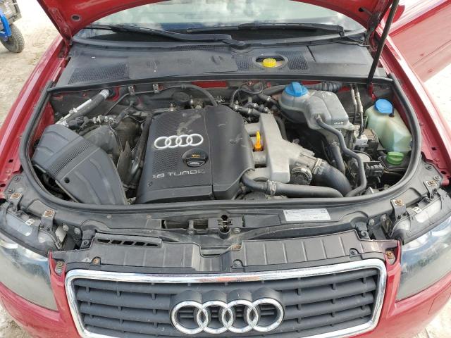 Photo 11 from auction – 2003 AUDI A4 1.8 CAB with VIN WAUAC48H93K017897