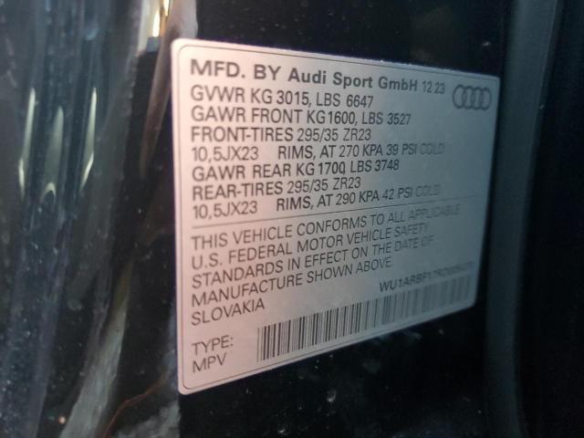 Photo 14 from auction – 2024 AUDI RS Q8 with VIN WU1ARBF17RD005470
