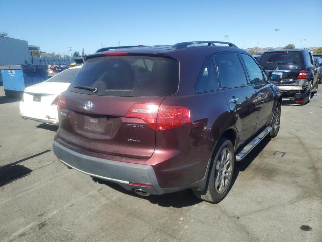 Photo 3 from auction – 2008 ACURA MDX TECHNO with VIN 2HNYD28368H503499
