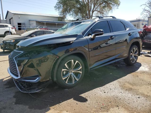 LEXUS RX 450H 2022 with VIN 2T2HGMDA9NC081727 - Photo from auction