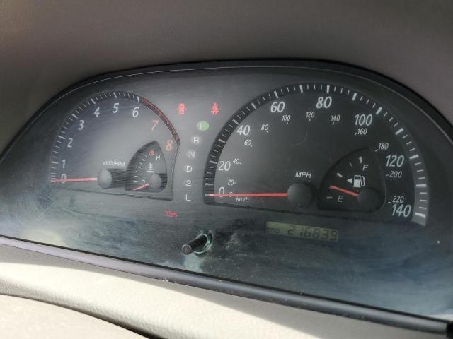 Photo 9 from auction – 2002 TOYOTA CAMRY LE with VIN 4T1BF32K82U026683