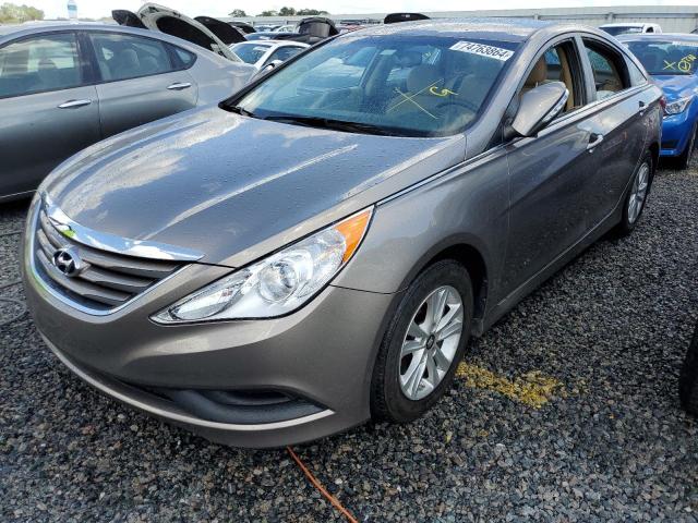 HYUNDAI SONATA GLS 2014 with VIN 5NPEB4AC7EH899210 - Photo from auction