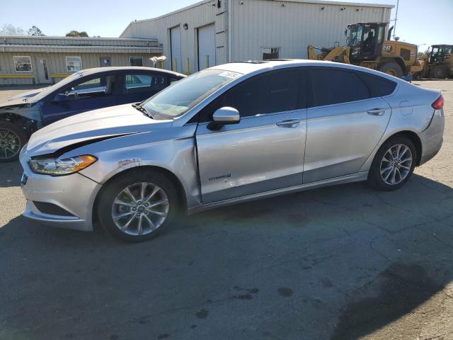 FORD FUSION SE 2017 with VIN 3FA6P0LU6HR315360 - Photo from auction