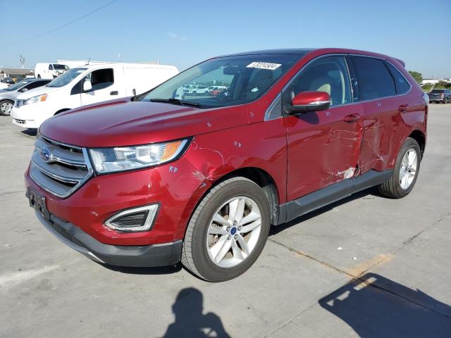 FORD EDGE SEL 2017 with VIN 2FMPK4J96HBB54439 - Photo from auction