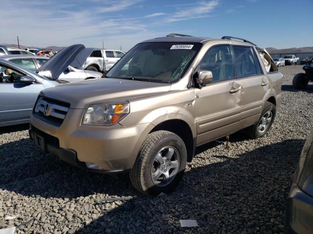 HONDA PILOT EXL 2007 with VIN 2HKYF18577H517896 - Photo from auction