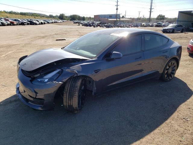 TESLA MODEL 3 2023 with VIN 5YJ3E1EC4PF623138 - Photo from auction