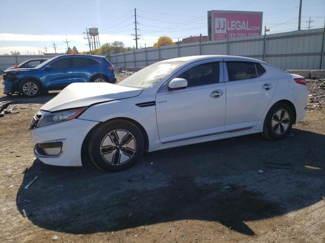 KIA OPTIMA HYB 2013 with VIN KNAGM4AD0D5060071 - Photo from auction