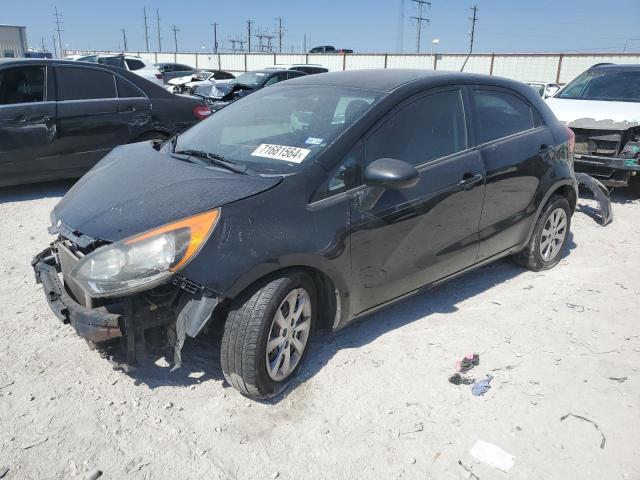 KIA RIO LX 2013 with VIN KNADM5A30D6312573 - Photo from auction