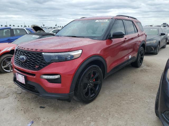 FORD EXPLORER S 2021 with VIN 1FM5K8GC6MGA37948 - Photo from auction