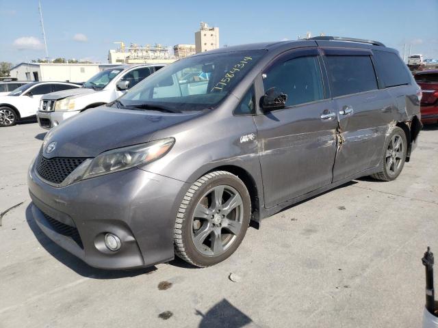Photo 1 from auction – 2017 TOYOTA SIENNA SE with VIN 5TDXZ3DC8HS864300