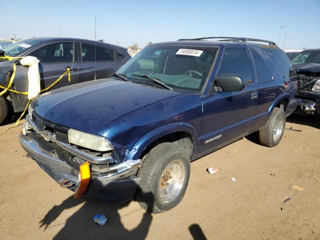CHEVROLET BLAZER 2001 with VIN 1GNCT18W91K189599 - Photo from auction