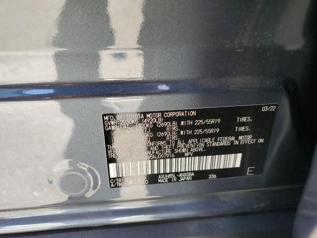 Photo 14 from auction – 2022 TOYOTA VENZA LE with VIN JTEAAAAH5NJ097916