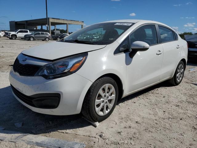 KIA RIO LX 2014 with VIN KNADM4A35E6348206 - Photo from auction