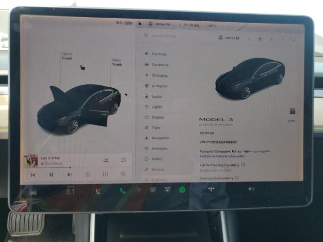 Photo 9 from auction – 2018 TESLA MODEL 3 with VIN 5YJ3E1EA2JF089501