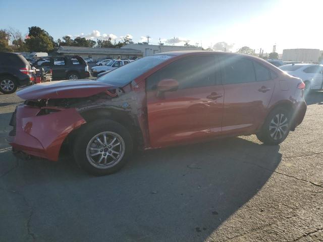 TOYOTA COROLLA LE 2021 with VIN JTDEAMDE9MJ019999 - Photo from auction