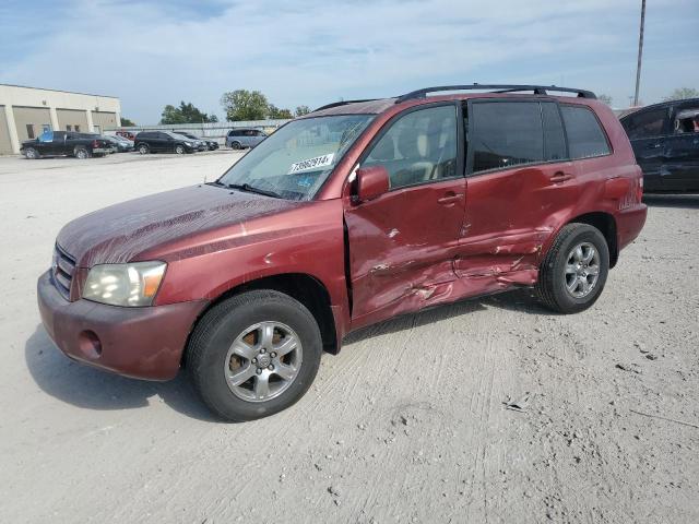 TOYOTA HIGHLANDER 2005 with VIN JTEGP21A650082011 - Photo from auction