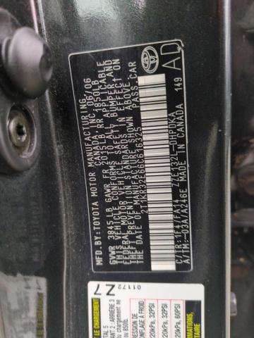 Photo 14 from auction – 2006 TOYOTA COROLLA MA with VIN 2T1KR32E66C616325