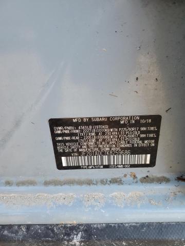 Photo 14 from auction – 2019 SUBARU CROSSTREK with VIN JF2GTADC7K8259686