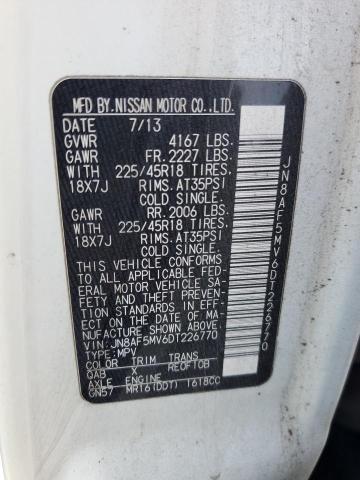 Photo 14 from auction – 2013 NISSAN JUKE S with VIN JN8AF5MV6DT226770