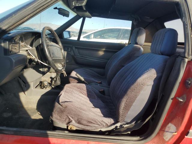 Photo 7 from auction – 1991 MERCURY CAPRI XR2 with VIN 6MPCT0368M8632507