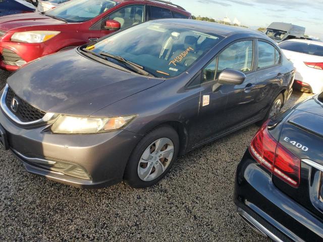 HONDA CIVIC LX 2014 with VIN 19XFB2F59EE047299 - Photo from auction
