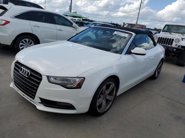 AUDI A5 PREMIUM 2013 with VIN WAUAFAFHXDN010417 - Photo from auction