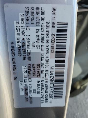 Photo 14 from auction – 2019 MAZDA CX-9 TOURI with VIN JM3TCACY7K0314623