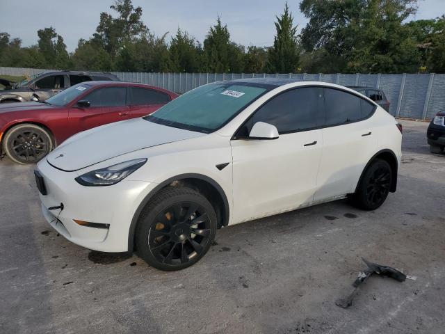 TESLA MODEL Y 2021 with VIN 5YJYGDEE4MF195473 - Photo from auction
