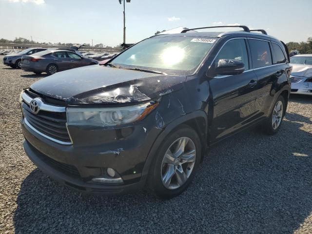 TOYOTA HIGHLANDER 2014 with VIN 5TDYKRFH2ES019734 - Photo from auction