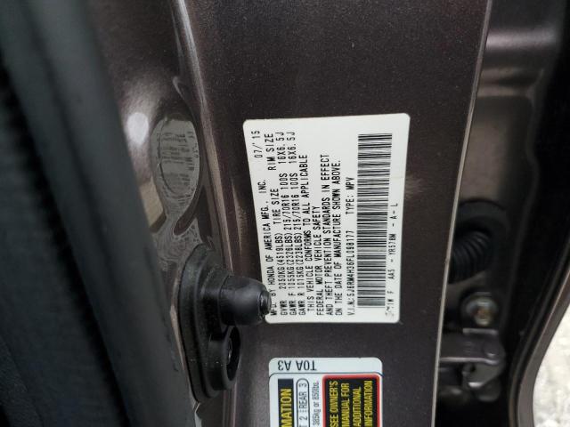 Photo 14 from auction – 2015 HONDA CR-V LX with VIN 5J6RM4H36FL098177