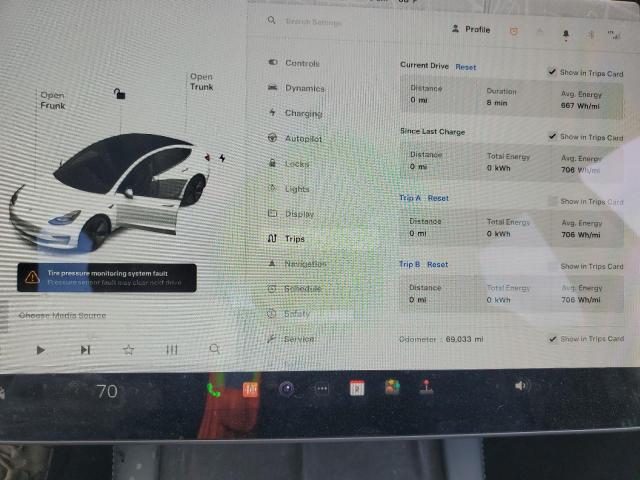 Photo 9 from auction – 2021 TESLA MODEL 3 with VIN 5YJ3E1EAXMF096166