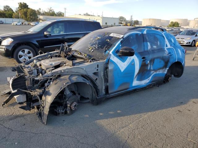 INFINITI QX70 2016 with VIN JN8CS1MU2GM130122 - Photo from auction