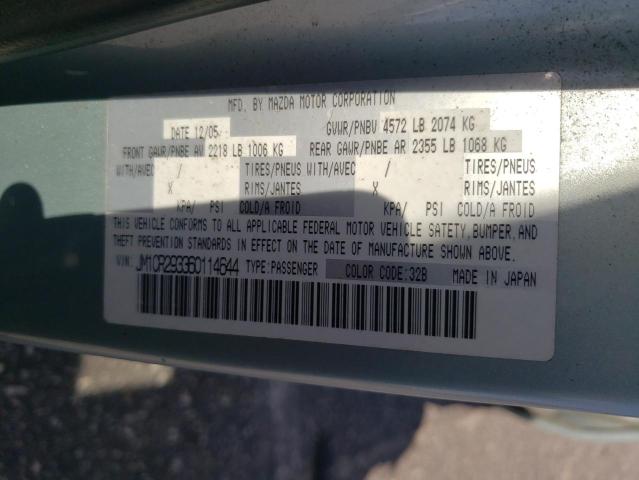 Photo 14 from auction – 2006 MAZDA 5 with VIN JM1CR293360114644