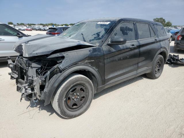 FORD EXPLORER P 2022 with VIN 1FM5K8AB4NGC24333 - Photo from auction