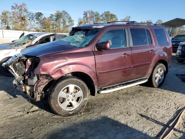 HONDA PILOT EXL 2011 with VIN 5FNYF3H50BB050369 - Photo from auction