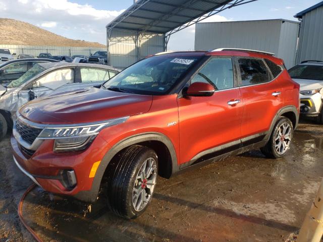 KIA SELTOS SX 2021 with VIN KNDETCA24M7162502 - Photo from auction