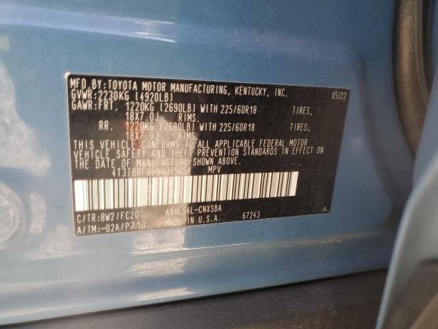 Photo 14 from auction – 2022 TOYOTA RAV4 SE with VIN 4T3T6RFV9NU085054