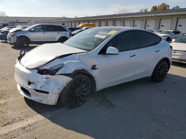 TESLA MODEL Y 2022 with VIN 7SAYGDEF5NF313270 - Photo from auction