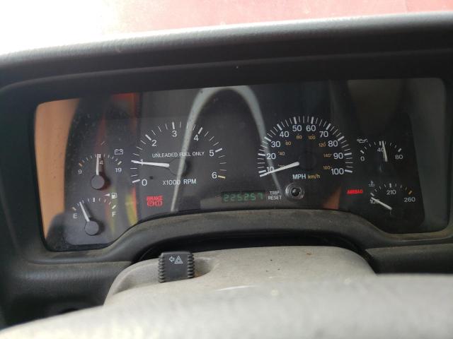 Photo 9 from auction – 1998 JEEP CHEROKEE S with VIN 1J4FJ68S5WL107496