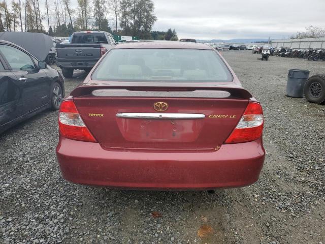 Photo 6 from auction – 2002 TOYOTA CAMRY LE with VIN JTDBE32KX20069064